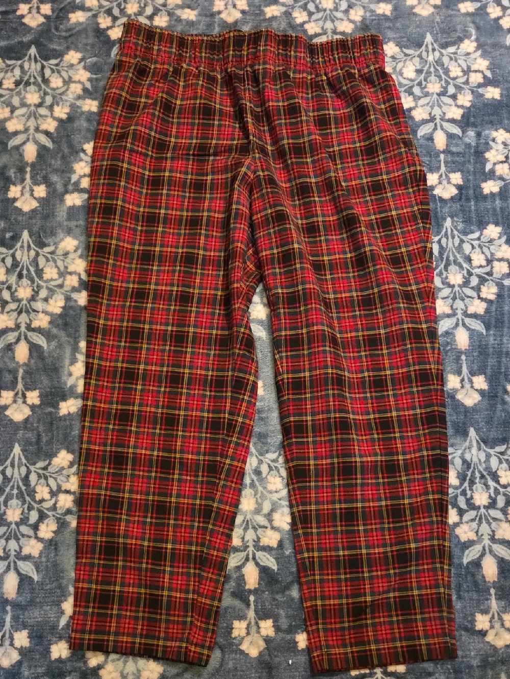 Appleseed's Vintage Red Plaid Pants